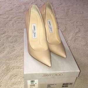 Jimmy choo patent leather nude size37